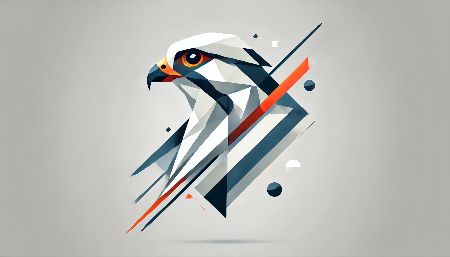 Geometrisk falk – symbol för Falk AI